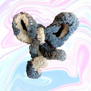 Handmade Crochet Multipurpose Hairbows/ Ponytail Holders/ Bows/ Ribbons